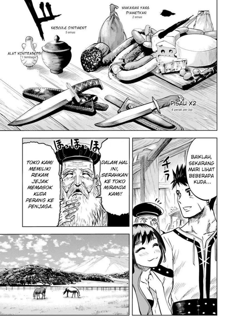Oukoku E Tsuzuku Michi Chapter 07.1 Bahasa Indonesia